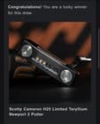 NEW Scotty Cameron H25 Limited Teryllium Newport 2 Putter 34.5" CONFIRMED ORDER