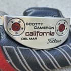 Titleist Scotty Cameron California Del Mar 33” Putter LH 15g Weights 2012