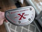 SCOTTY CAMERON Red X Titleist Left Handed Putter 35" GSS Insert Super Stroke LH