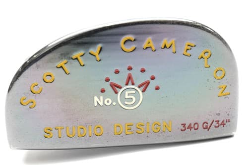 SCOTTY CAMERON STUDIO DESIGN No.5 34 inches Putter RH #S205