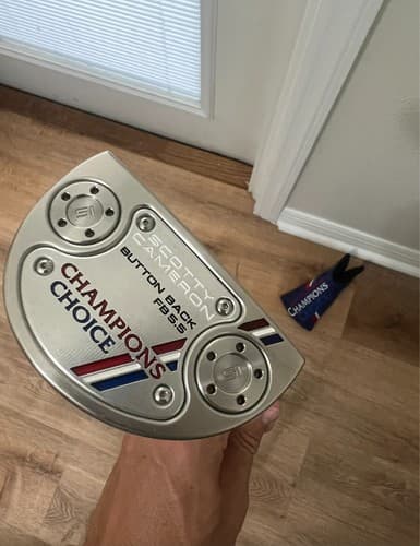Scotty Cameron Champions Choice Button Back FB (Flowback) 5.5 Putter 34" + HC