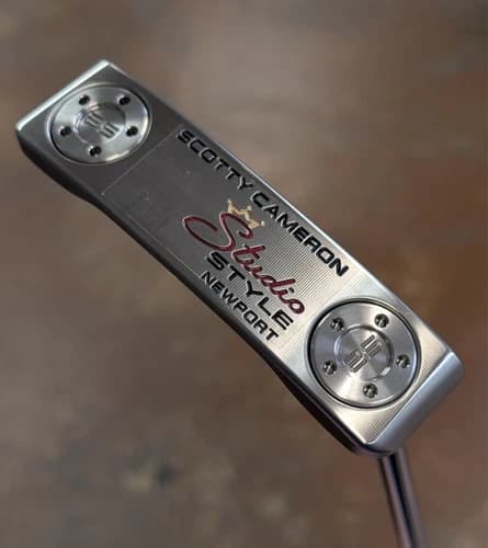 2025 Scotty Cameron Studio Style Newport Made To Play Heavier Putter 35.50" MINT