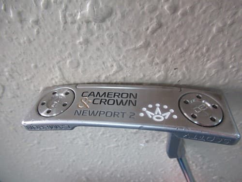 SCOTTY CAMERON CAMERON & CROWN NEWPORT 2 33" PUTTER FACTORY SHAFT