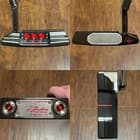 Scotty Cameron 2025 Studio Style Newport 2 Plus Putter - New - Xtreme Dark - Red