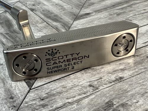 Left Hand Titleist Scotty Cameron Super Select Newport 2 Putter 34” PLEASE READ