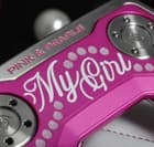 Limited Release ! New SCOTTY CAMERON 2025 My Girl "Pink & Pearls" Putter 34" RH
