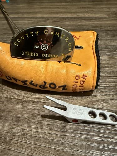 Scotty Cameron Studio Design No. 5 MB Putter Mallet Steel Shaft Right-Handed