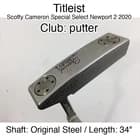 Titleist Scotty Cameron Special Select Newport 2 2020 putter Putter 34" Original