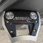 Scotty Cameron FUTURA 7M Right-Handed Mallet Putter Black Silver Used