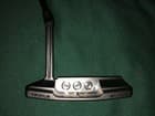 SCOTTY CAMERON TRIPLE BLACK B3 LTD NEWPORT 2 LN LONG NECK PUTTER 35" w/HC RH